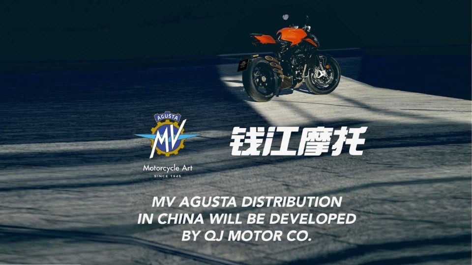 Moto - News: MV Agusta e QJ Motor, accordo per cessione motore e distribuzione