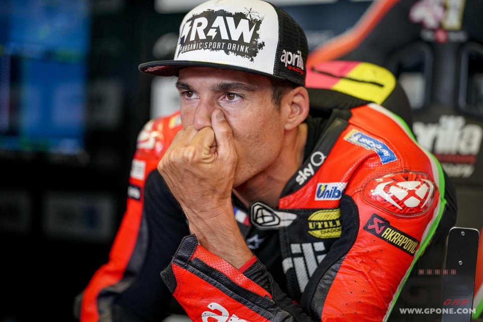 MotoGP: A. Espargarò: "Mi dispiace per Martin, il nostro sport non è immune"