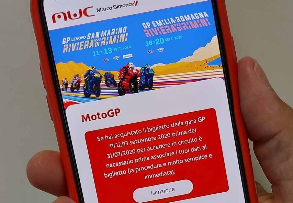 MotoGP: GP di Misano: gli spettatori saranno guidati da un App MotoGP: GP di Misano: gli spettatori saranno guidati da un App