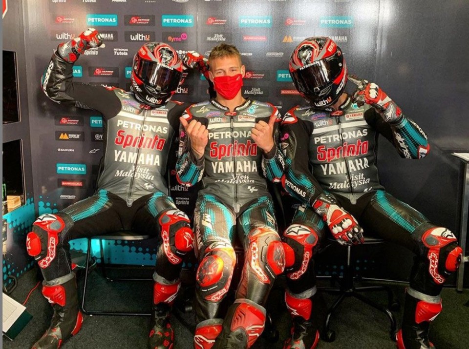 MotoGP: VIDEO - Fabio Quartararo si fa in 3 per il test di Misano