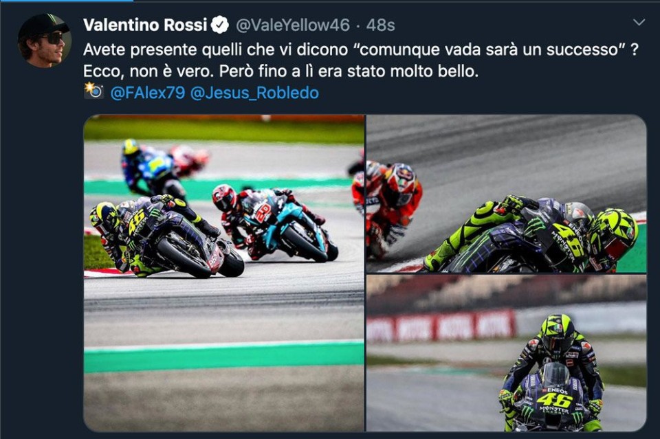 MotoGP: Rossi dopo Barcellona: 