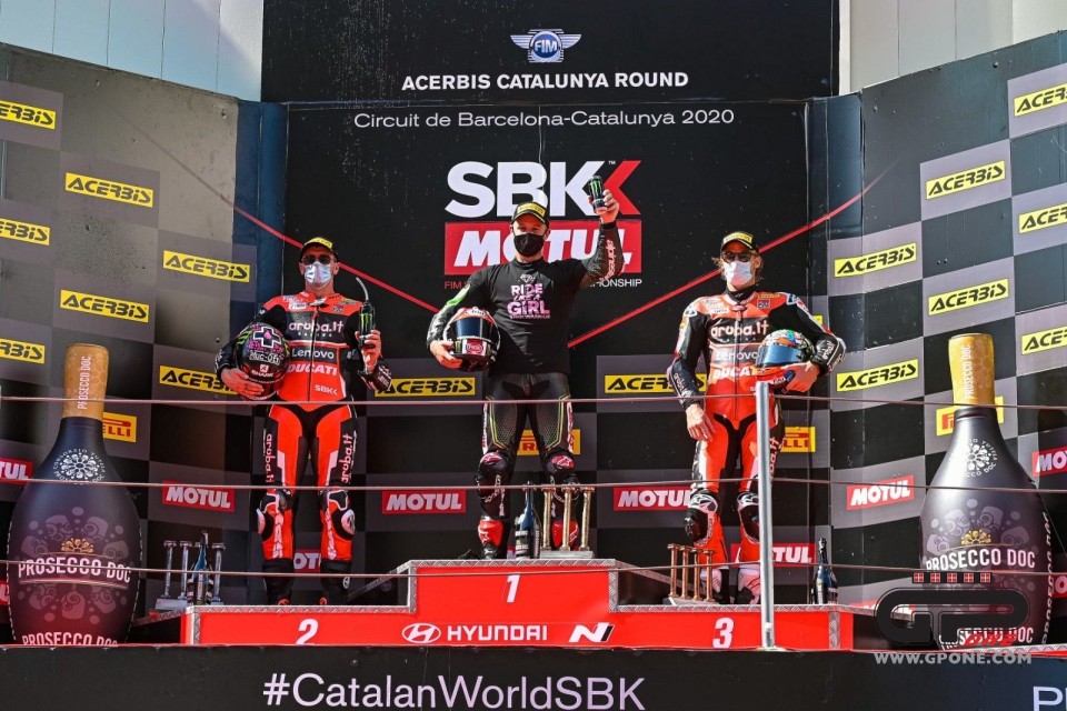 SBK: Rea e la Kawasaki senza rivali in Gara 1 a Barcellona, 2° Redding