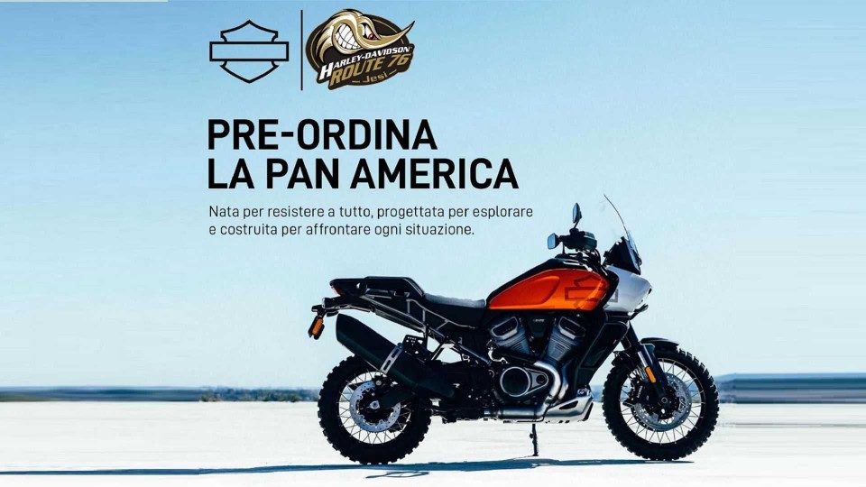 Moto - News: Harley-Davidson Pan America, iniziate le prenotazioni