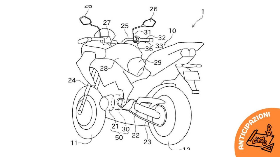Moto - News: Kawasaki, arriva la moto ibrida con pulsante boost?