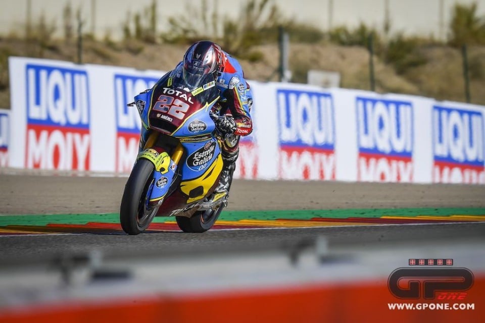 Moto2: Sam Lowes imprendibile nel warm up di Aragon