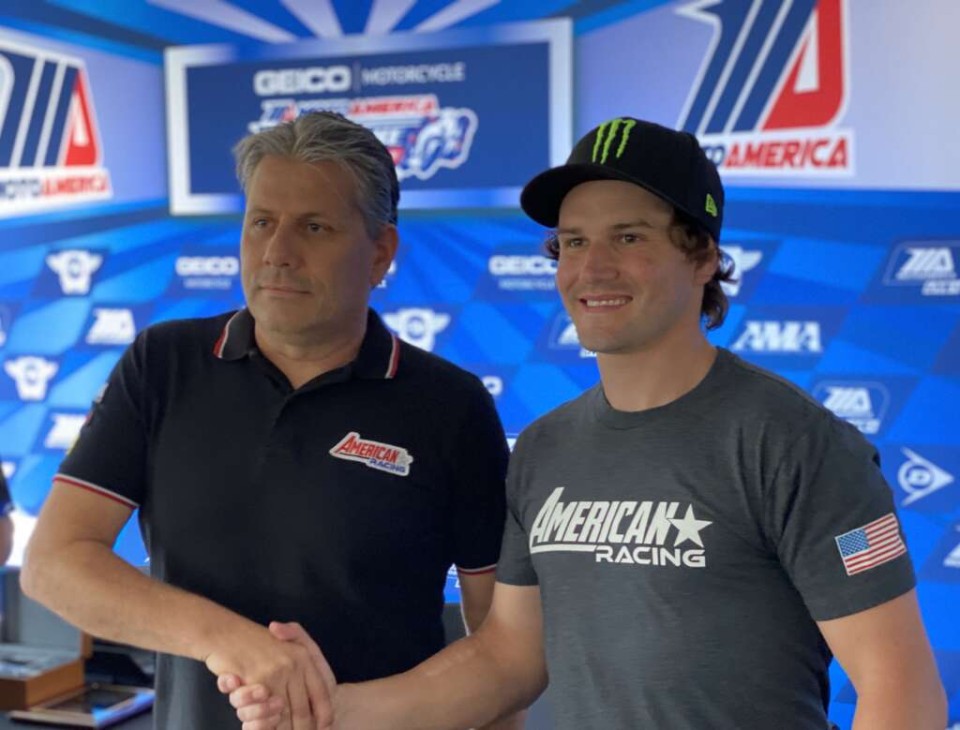 Moto2: Cameron Beaubier in Moto2 con l'American Racing Team nel 2021