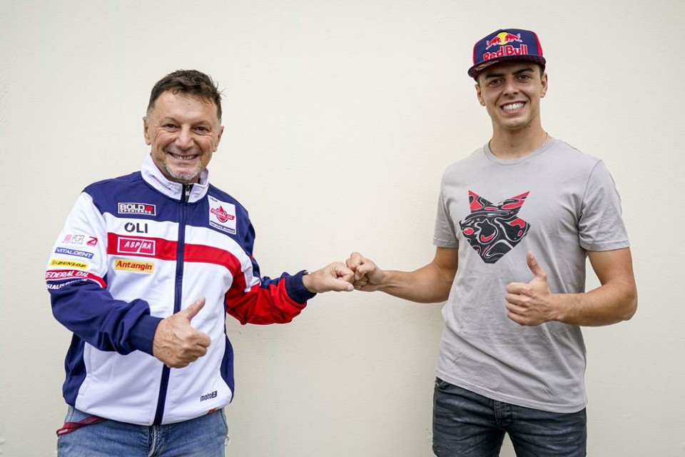 Moto2: Fabio Di Giannantonio torna del team Gresini con un contratto biennale