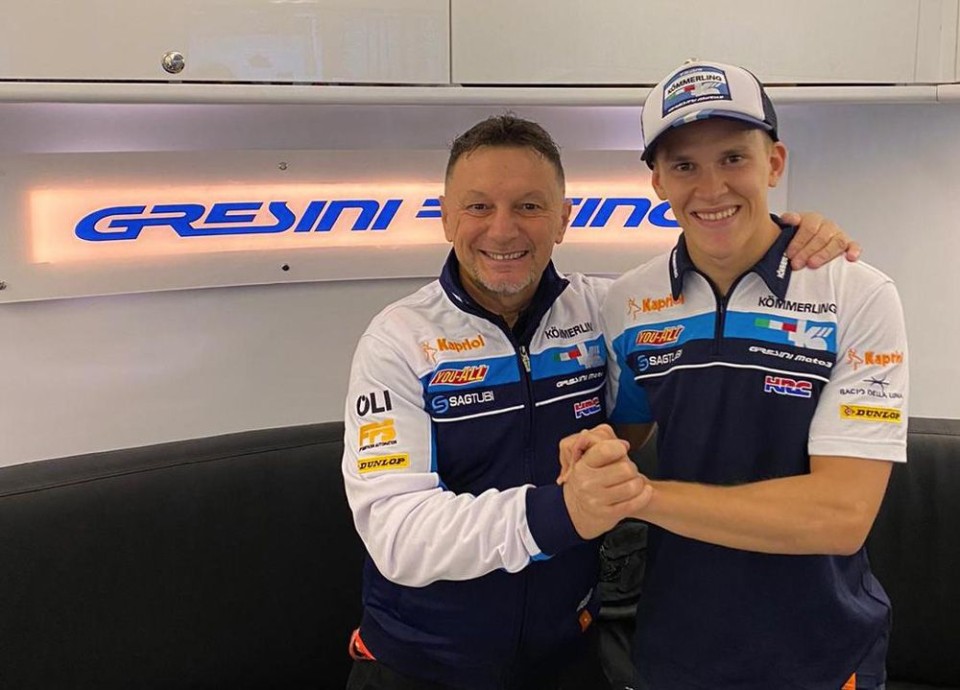 Moto3: Gabriel Rodrigo con Gresini Racing anche nel 2021