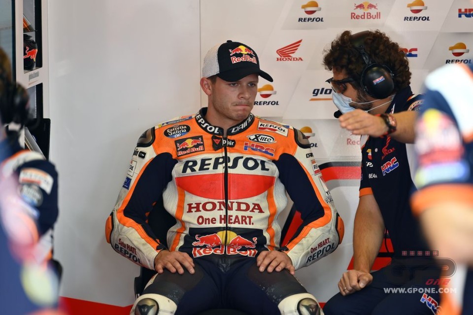 MotoGP: ULTIM'ORA- Problemi al braccio per Bradl: si ritira dal GP di Misano