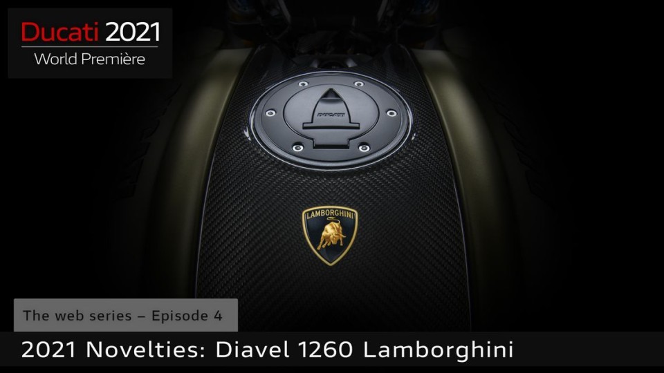 Moto - News: Ducati World Première 2021 Episodio 4: arriva la Diavel 1260 Lamborghini - VIDEO