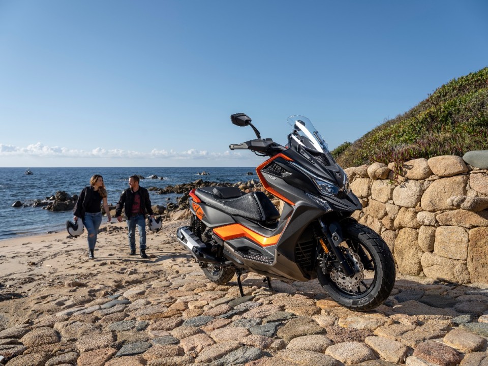 Moto - News: Kymco DT X360, lo scooter adventure crossover