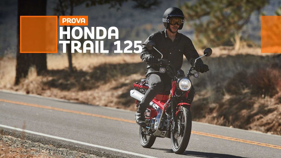 Moto - Test: Honda Trail 125 2021 - TEST