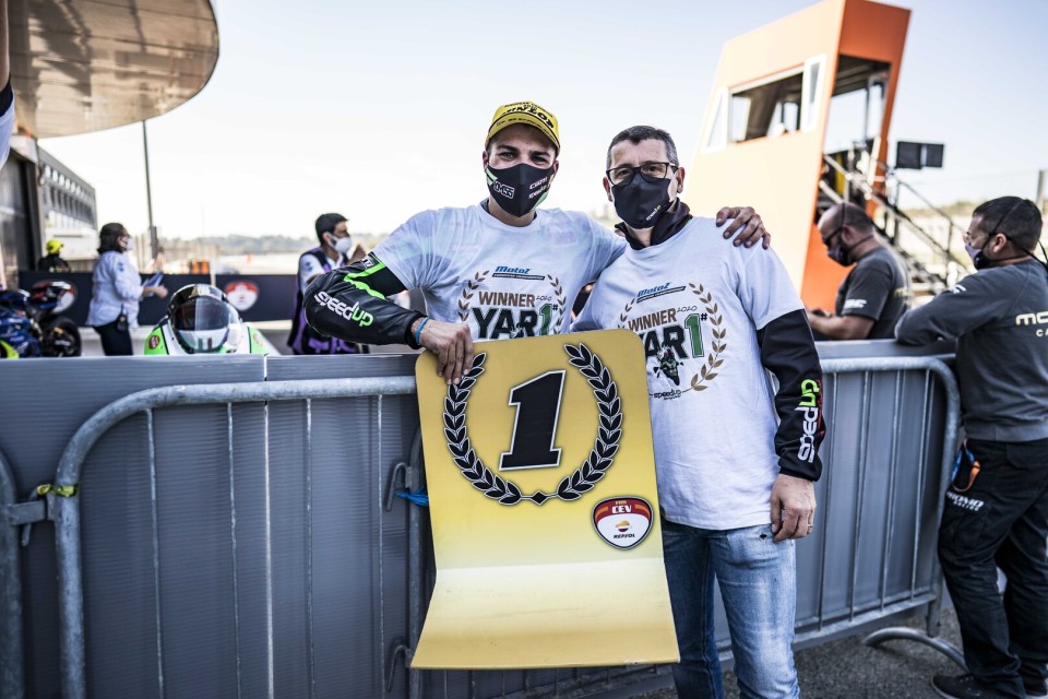 Moto2: Yari Montella in sella alla Speed Up del team romano Ciatti vince nel CEV