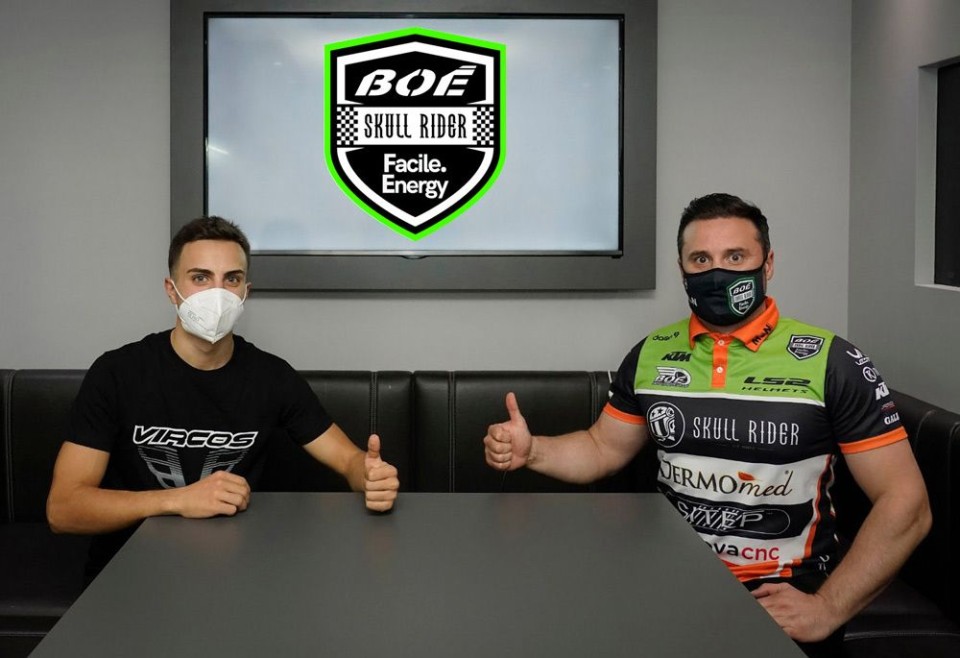 Moto3: Stefano Nepa arriva nel team Boe Skull Rider Facile.Energy nel 2021