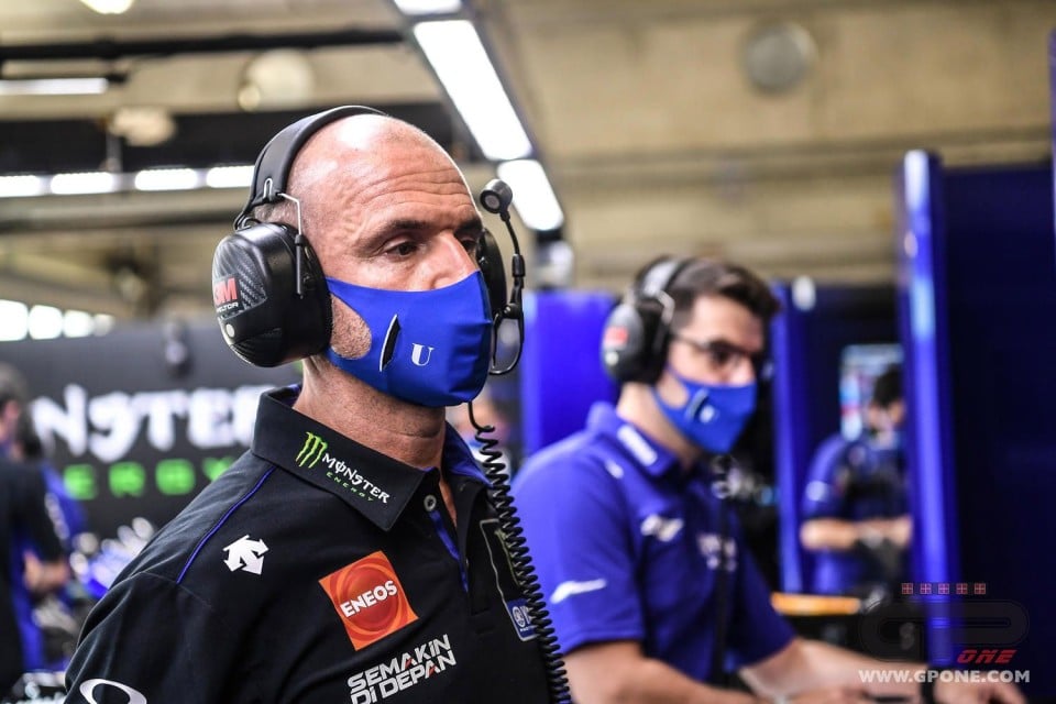 MotoGP: Yamaha: un positivo al Covid e 4 membri in isolamento, incluso Meregalli