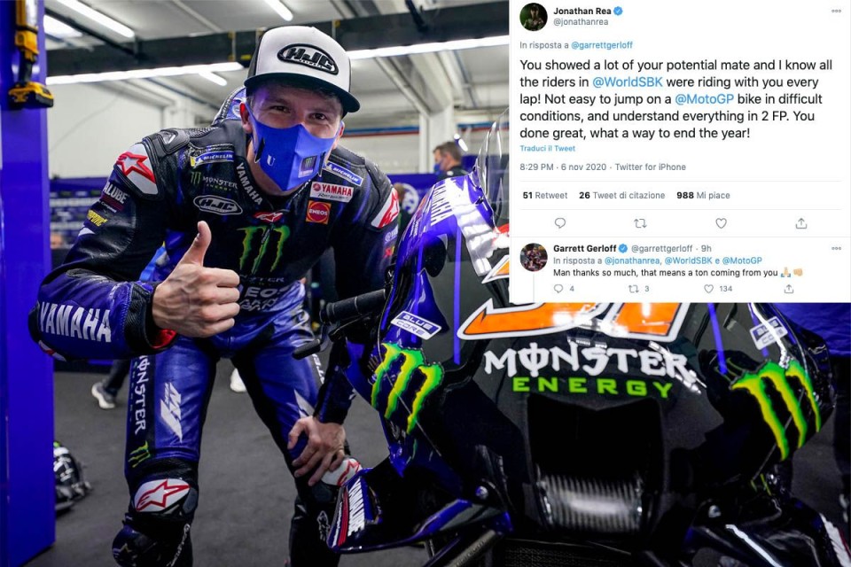 SBK: Rea a Gerloff: "Ogni pilota della SBK era in sella con te, sei stato grande"