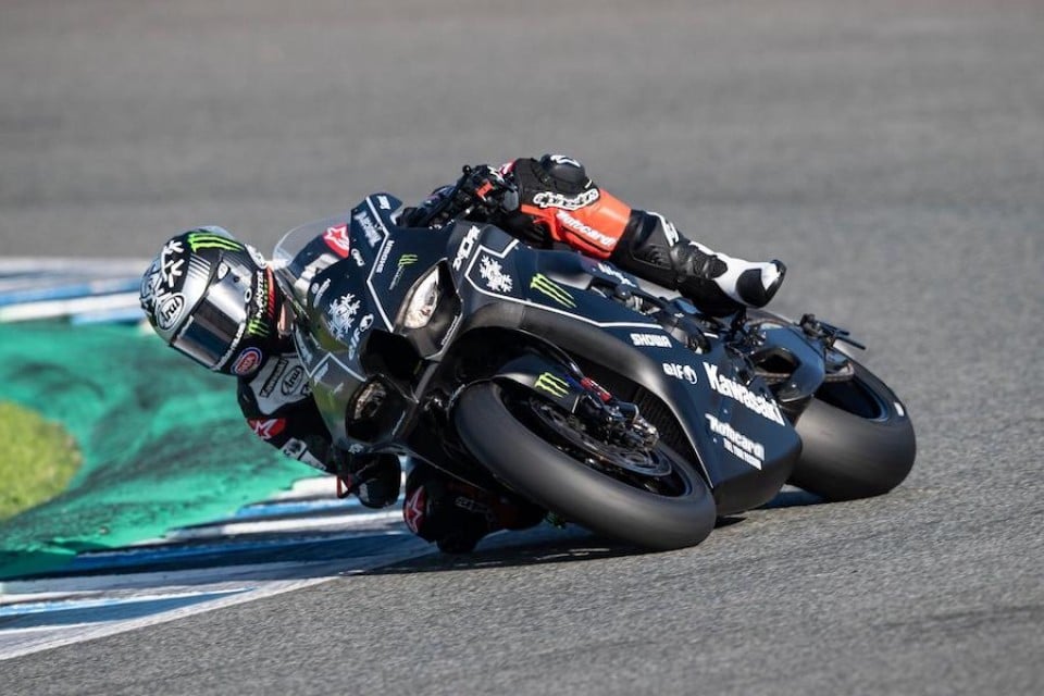 SBK: Rea e la nuova Kawasaki più veloci della Honda MotoGP nei test di Jerez
