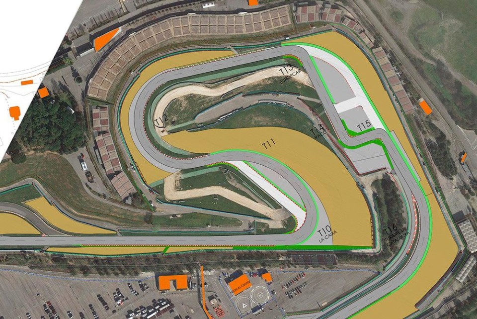 MotoGP: Barcelona at work: Turn 10 redesigned to increase safety