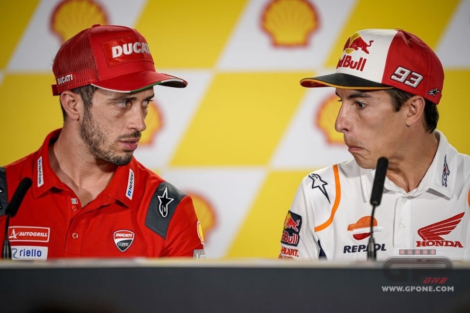 MotoGP: Dovizioso: &quot;Nessuno sa come fermare Marquez&quot;