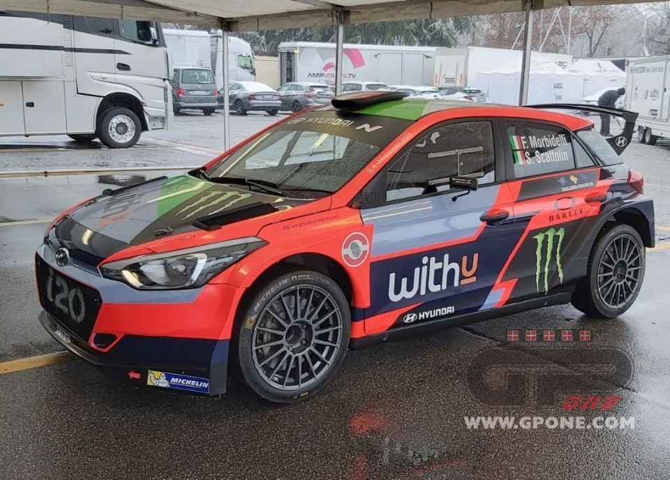 MotoGP: Monza Rally: ecco la Hyundai i20 con cui correrà Franco Morbidelli