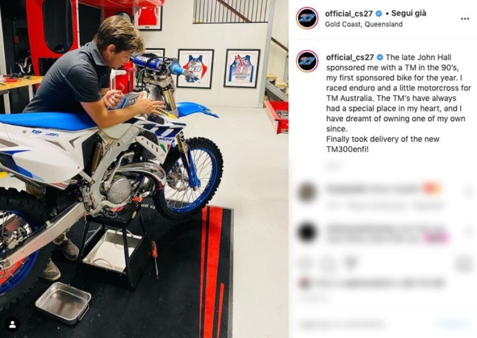 MotoGP: Casey Stoner e quella TM che ha sempre avuto nel cuore: ora è sua!