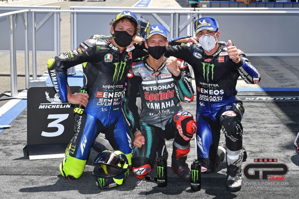 Quartararo a Jerez senza Marquez opera il 'distanziamento sociale'