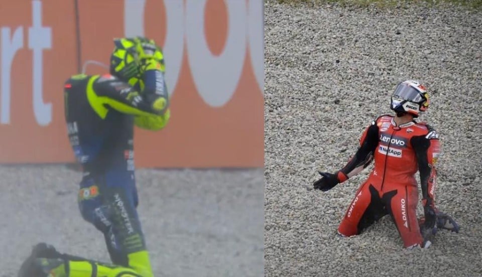 Rossi e Dovizioso: chi si accontenta non gode ma rischia