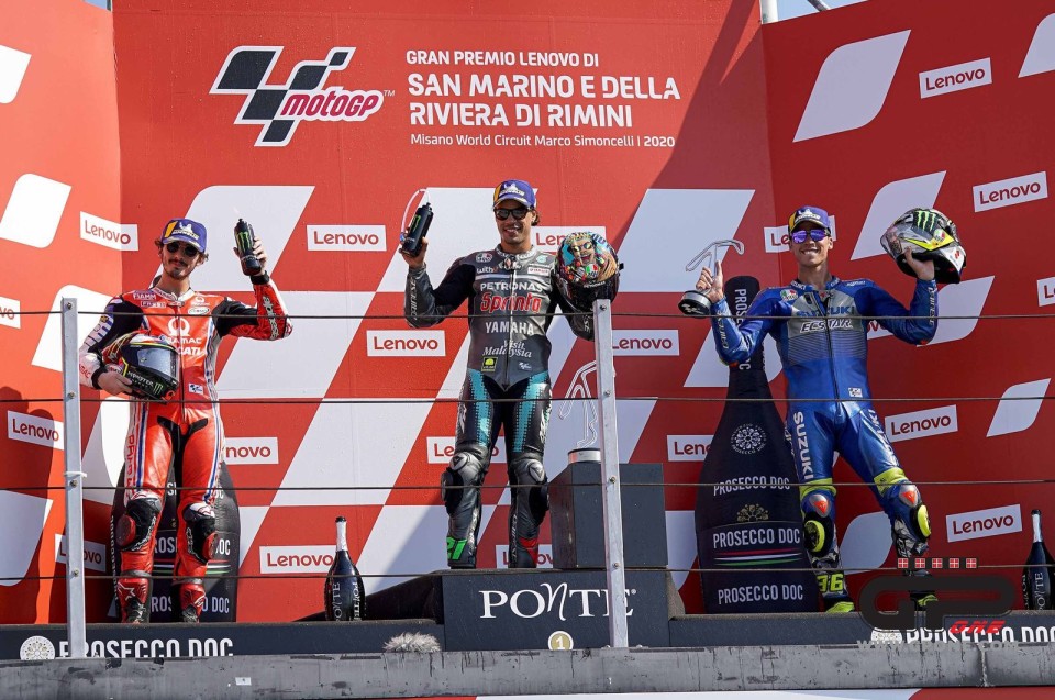 2020: fuga da Misano, Dovizioso al comando in un mondiale in cerca d'autore