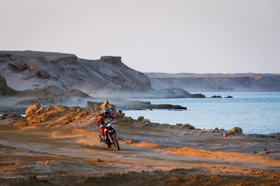 Dakar: È Honda Day alla Dakar: 1° Cornejo, 2° Benavides, 3° Barreda