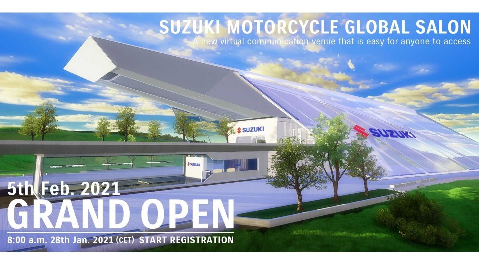 Moto - News: Suzuki Global Salon, apre il salone virtuale