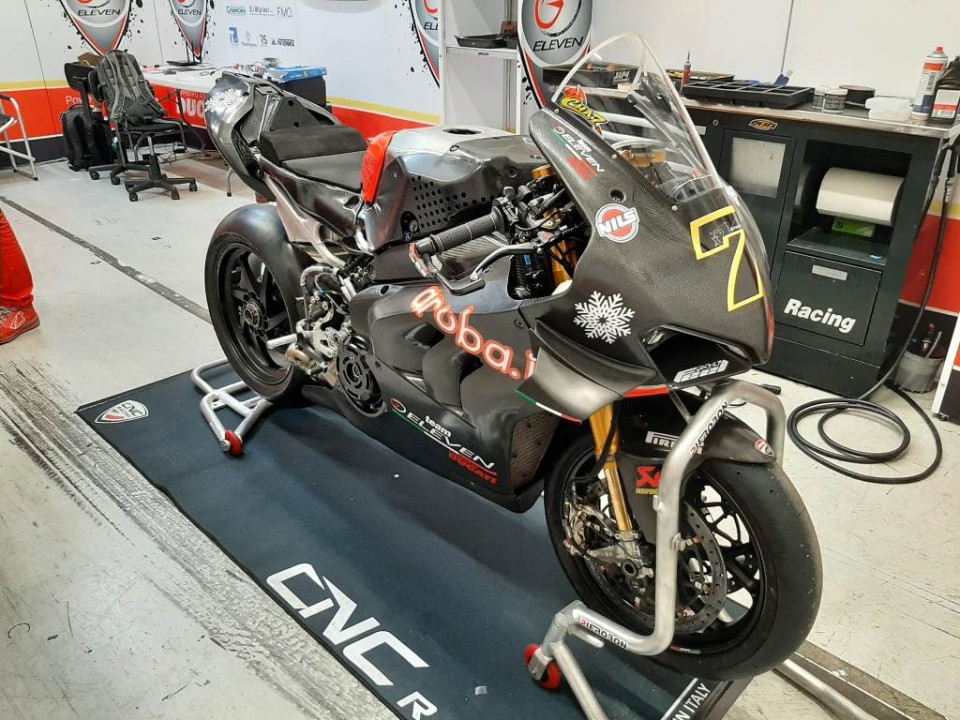 SBK: Chaz Davies: una Ducati 'invernale' stile Rea a Jerez