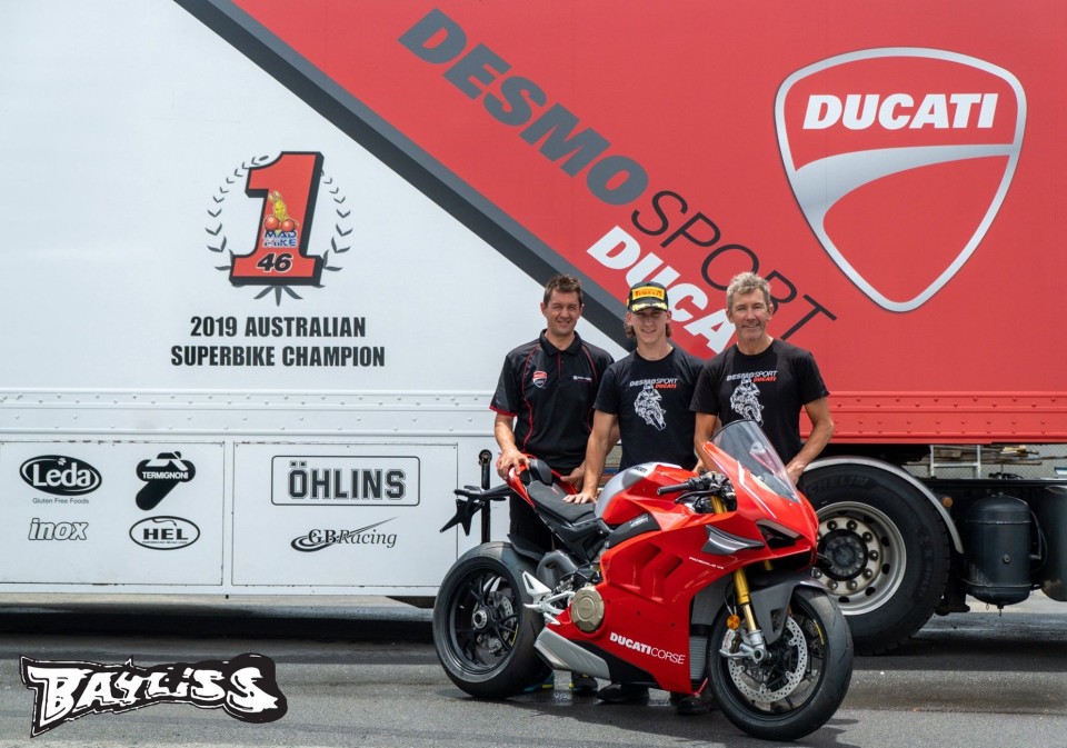 SBK: Oli Bayliss al via dell’Australian Superbike sulle orme di Troy con Ducati