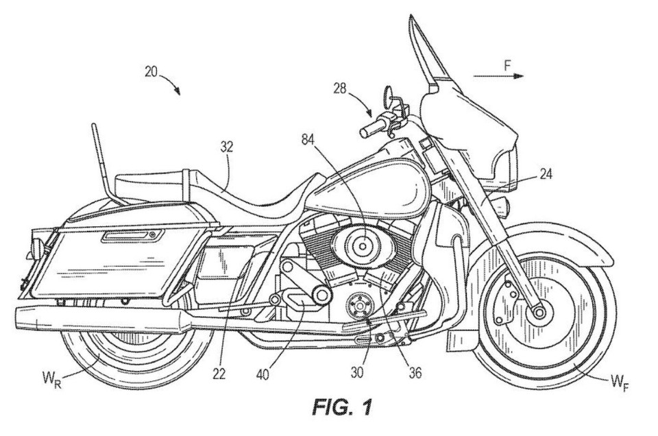 Moto - News: Harley Davidson brevetta il compressore ‘scorrevole’ per il suo ‘V2’