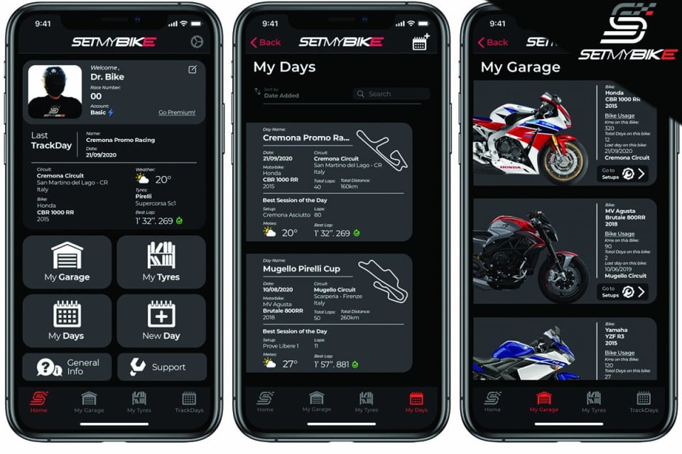 Moto - News: Nasce SetMyBike: l'app per creare e condividere l'assetto di ogni moto in pista