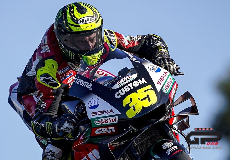 MotoGP: Cal Crutchlow 'eyes wide open': on the track he doesn't blink for three minutes!