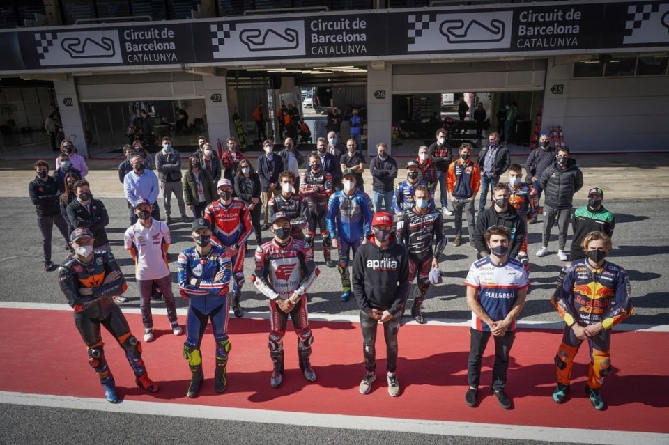 MotoGP: Barcelona: Already a World challenge with half a paddock on the track!