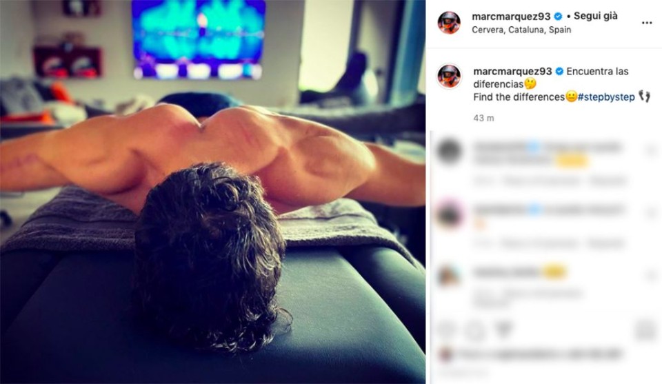 MotoGP: Marc Marquez sfida i tifosi mentre si allena: 