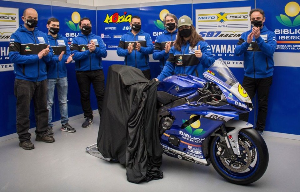 SBK: Biblion Motoxracing Yamaha confirms Maria Herrera for WorldSSP campaign