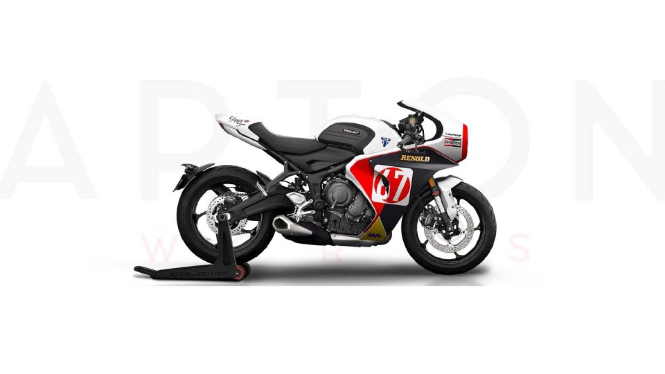 Moto - News: Triumph Trident 660, la roadster si fa sportiva con carene plug&play