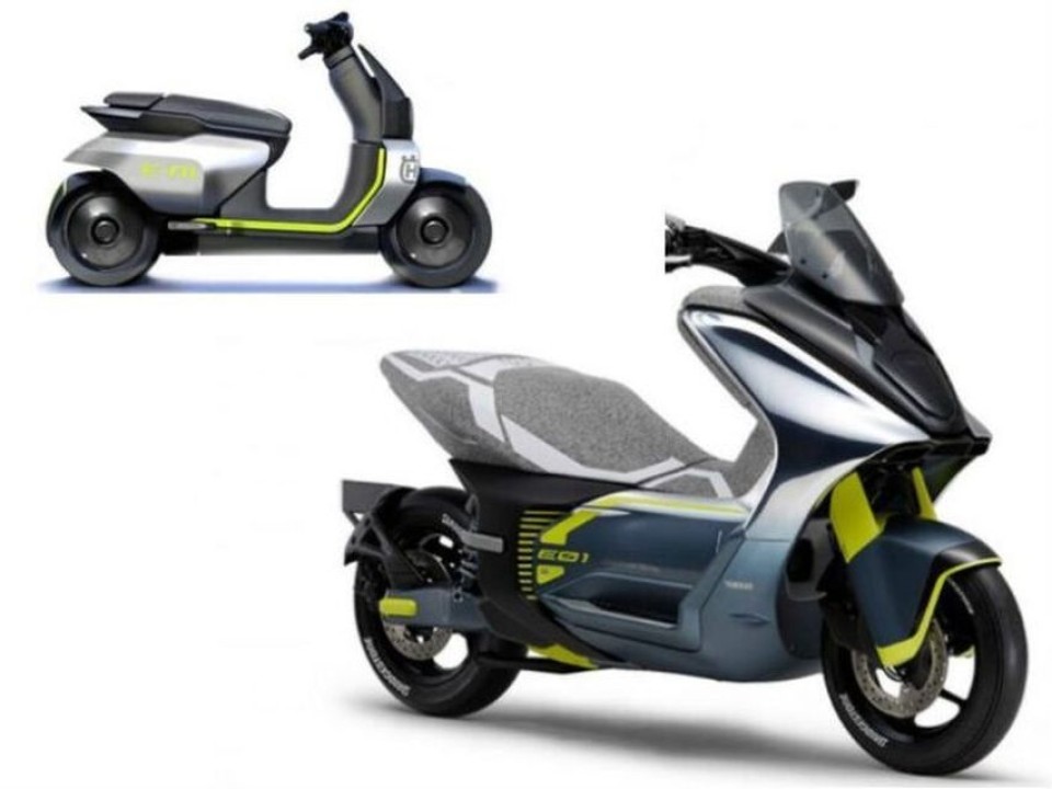 Moto - Scooter: Husqvarna: lo scooter elettrico E-01 arriverà nel 2022