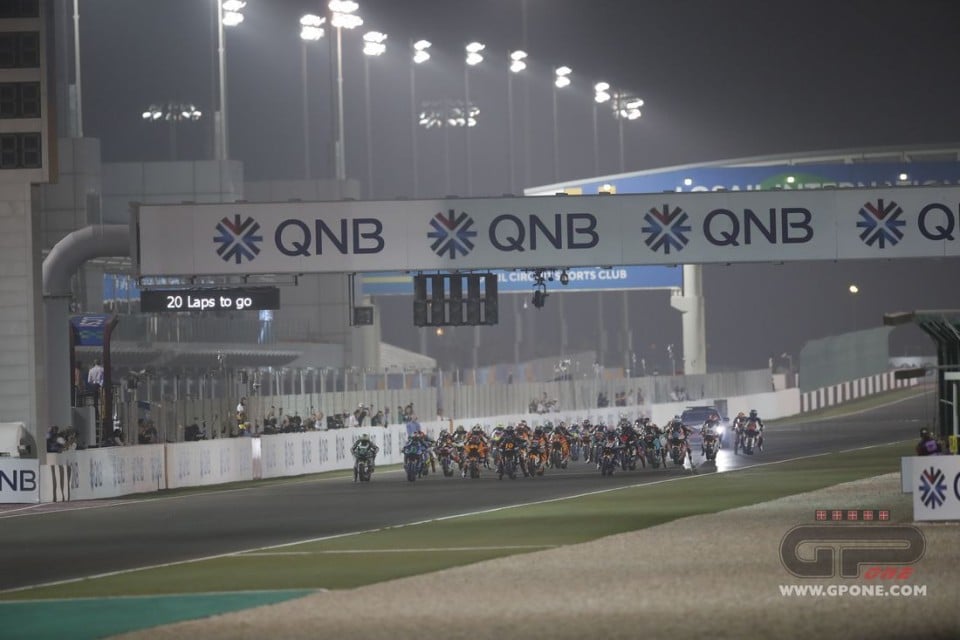 Moto2: Tests limited for Moto2 in Qatar: maximum 37 laps per day