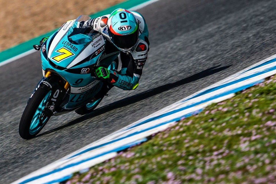 Moto3: Foggia e la Honda spiccano il volo a Jerez, 3° Fenati