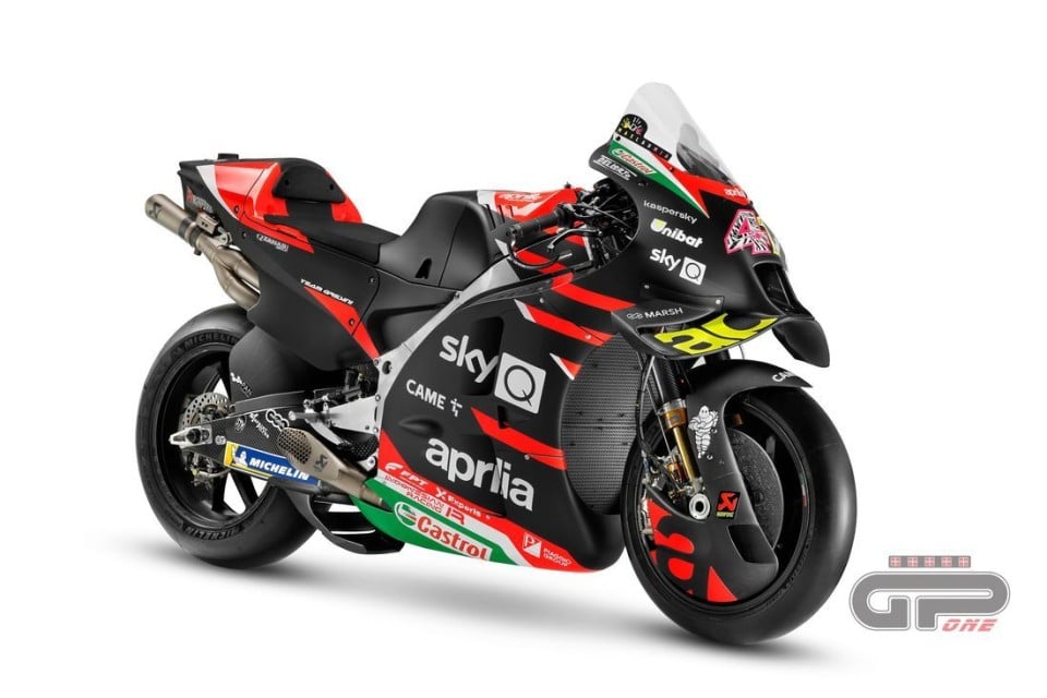 MotoGP: Ecco l'Aprilia RS-GP 2021: l'ex Ferrari Marmorini ha sviluppato il motore