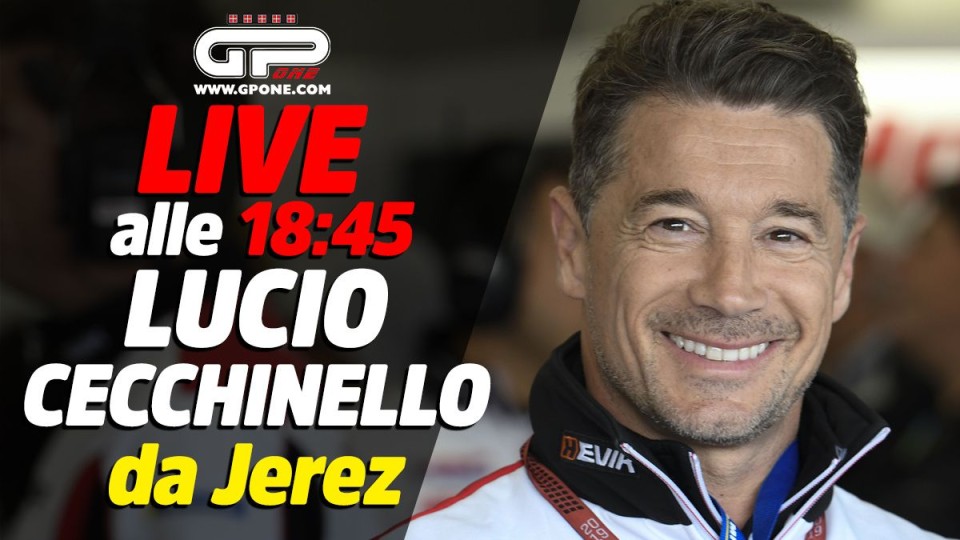 MotoGP: LIVE - Lucio Cecchinello ospite della nostra diretta alle 18.45