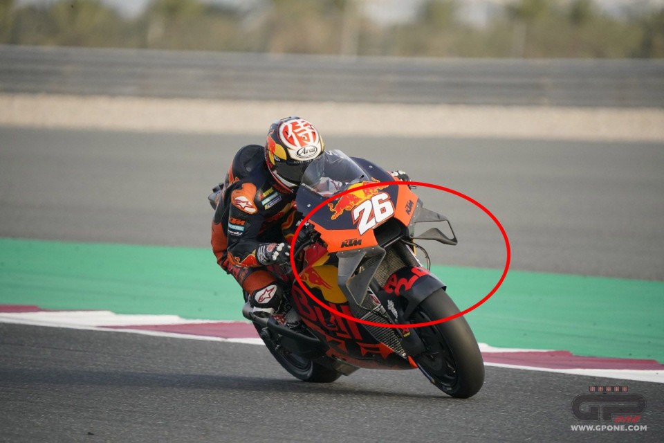 MotoGP: KTM lavora sulla RC16 allargando le ali: nuova aerodinamica per Pedrosa