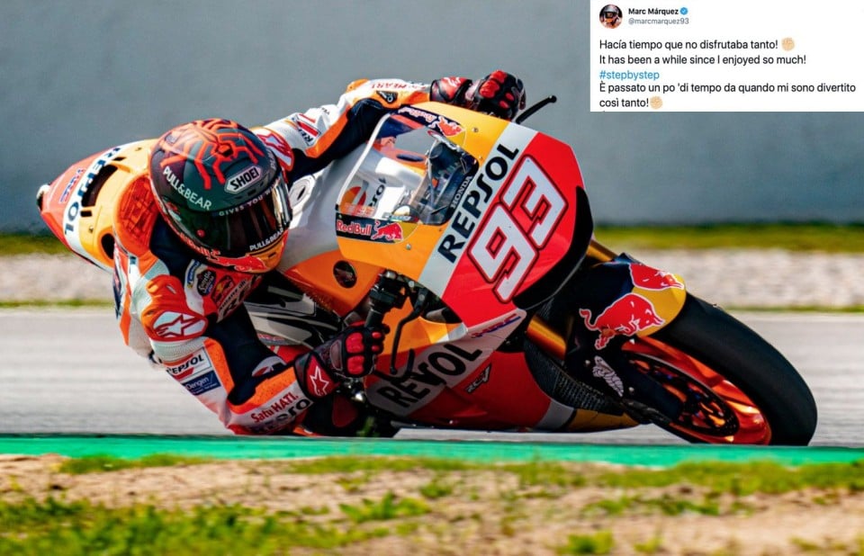 MotoGP: Marquez: "Era parecchio che non mi divertivo così tanto"