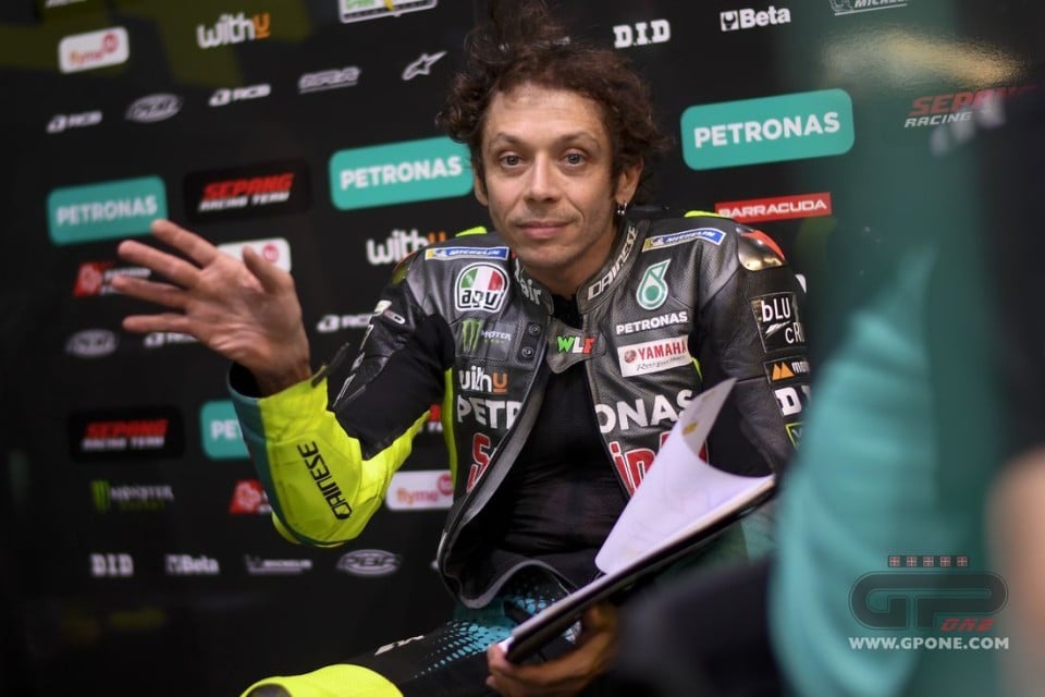 MotoGP: Rossi: “The new frame? Similar to the old one, and I have no rear grip.”