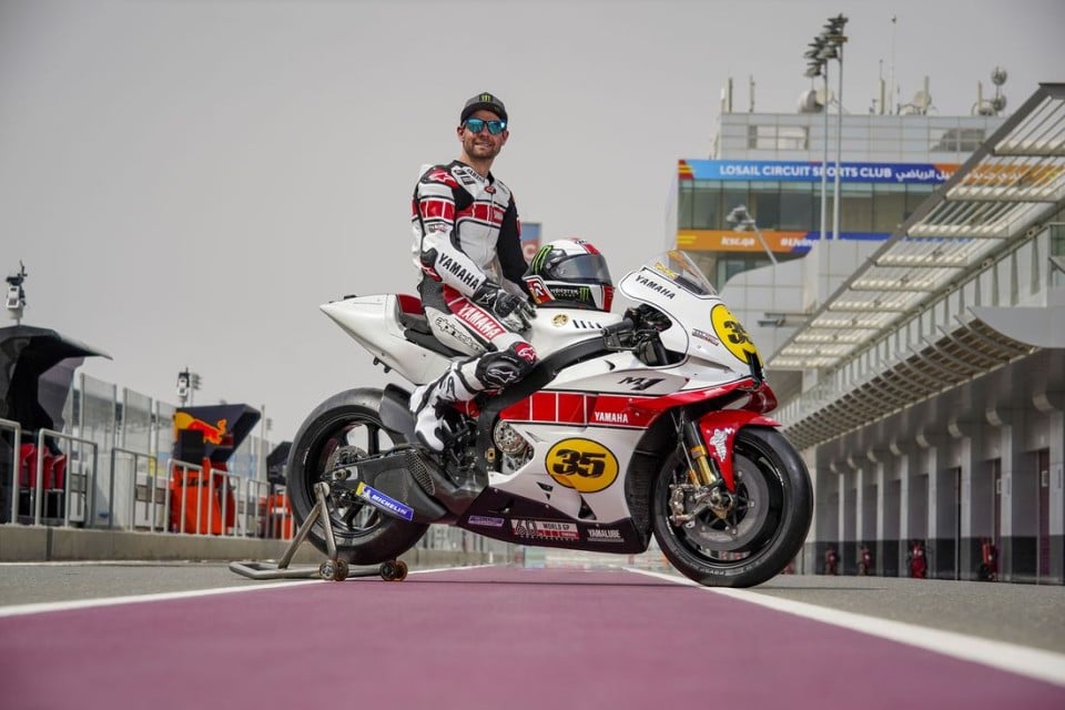 MotoGP: Crutchlow in Qatar con una livrea speciale per i 60 anni di Yamaha