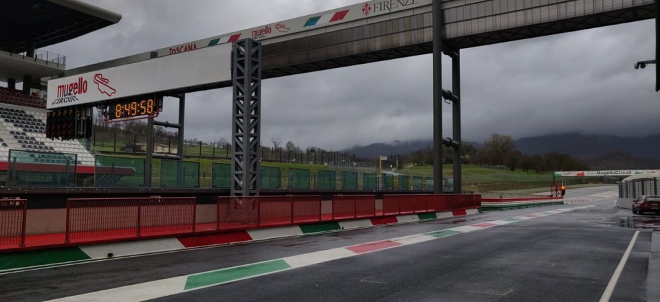 SBK: La pioggia rovina i test del CIV al Mugello