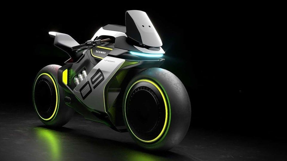 Moto - News: Segway Apex H2: arriva nel 2023 la moto ibrida elettrica-idrogeno?